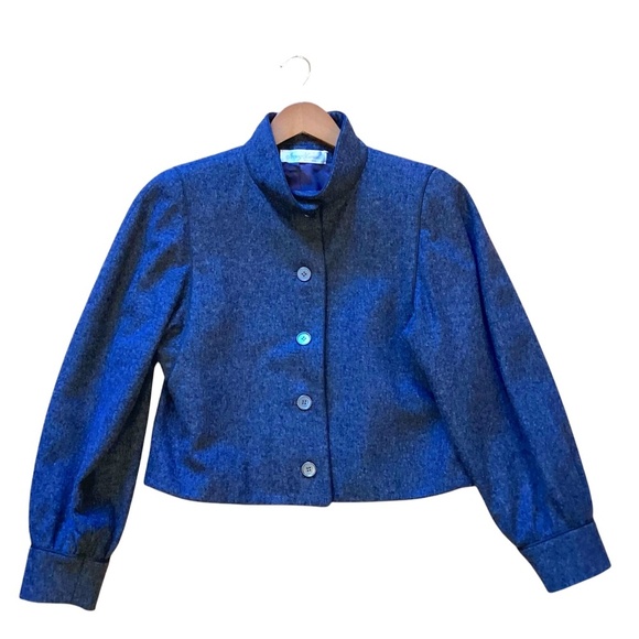 Irving Samuel Montreal Wool Blend Suit Jacket, size 10, like new - Picture 1 of 11